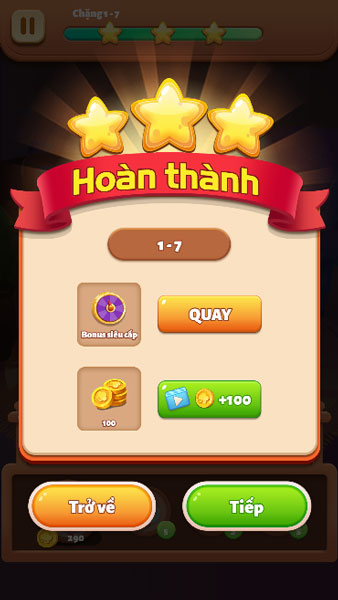 Vượt qua cấp độ