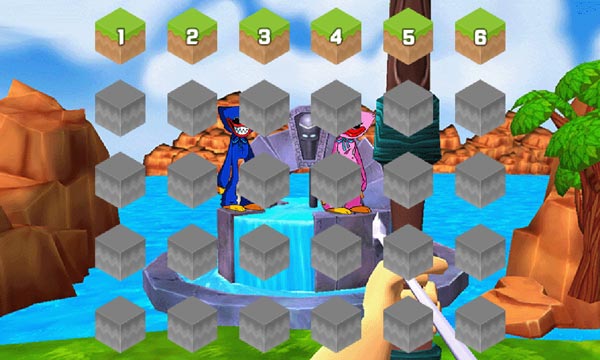 Lựa chọn cấp độ để thử thách trình độ bắn cung của người chơi