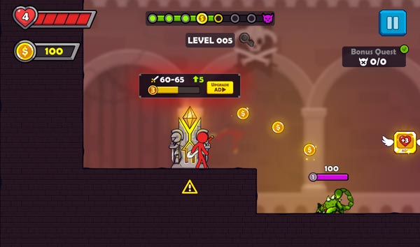 Đương đầu với rất nhiều quái vật nguy hiểm