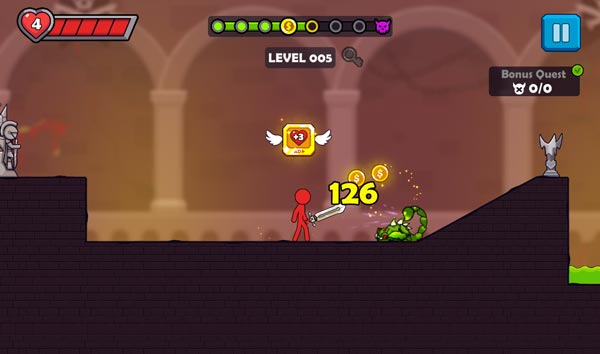 Tiêu diệt chúng và nhận xu vàng