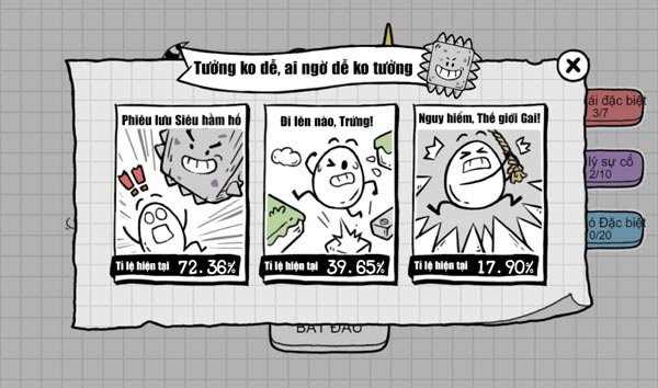 Các chế độ giải trí khác trong game