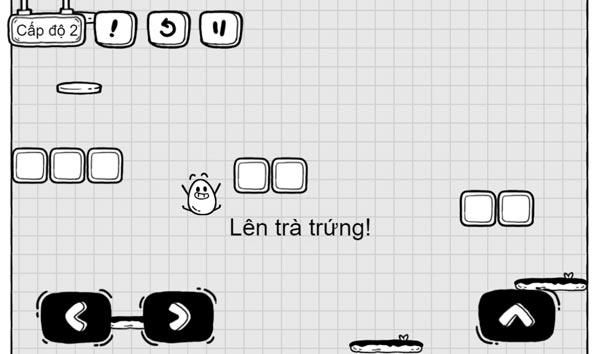 Làm sao để đưa quả trứng trèo lên trên cao