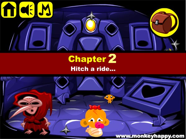 Chơi game Chú khỉ buồn 672 - GameVui