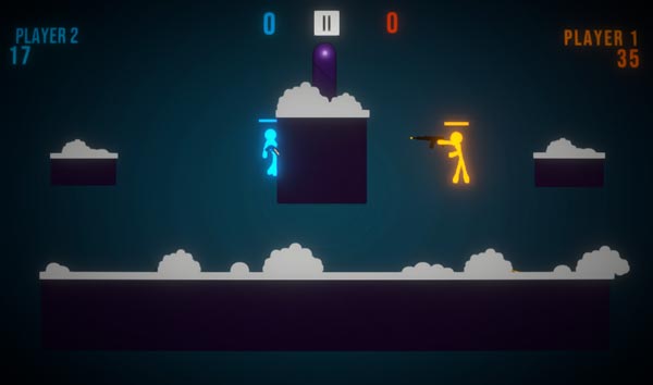 Điều khiển nhân vật nhặt vũ khí