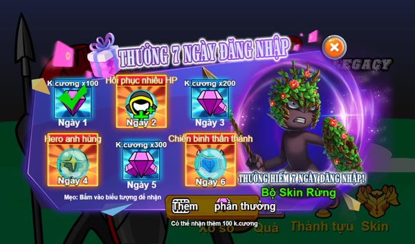 Quà đăng nhập 7 ngày