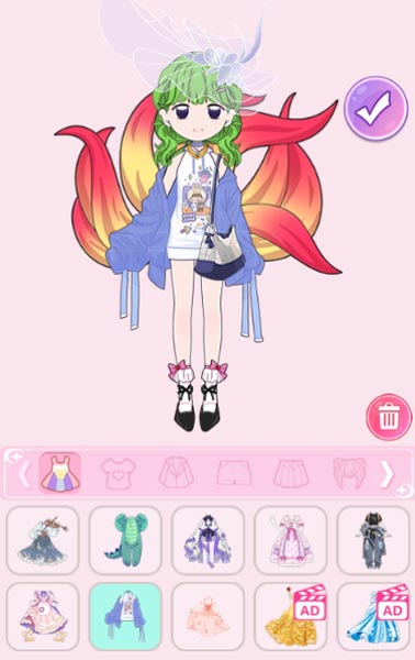 Hoặc sáng tạo hình mẫu búp bê chibi dựa trên anime, manga