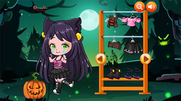 Chọn trang phục cho nhân vật