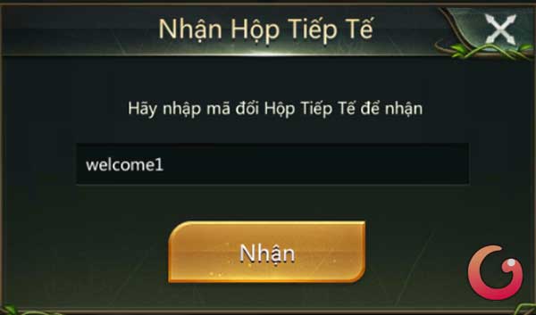 Nhập code