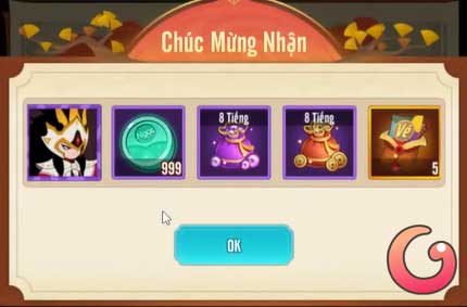 Phần thưởng của bạn