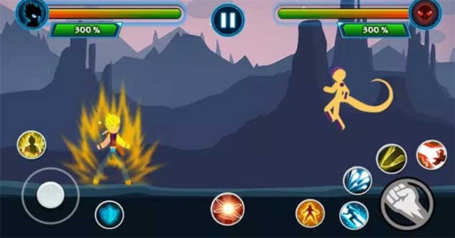 Giới thiệu game Stickman Warriors - Đại chiến Dragon Ball