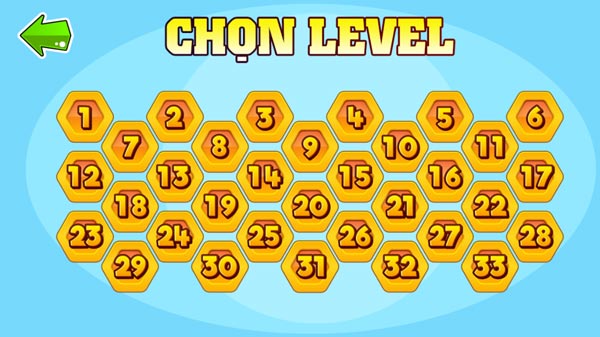 Có rất nhiều level để người chơi thử thách