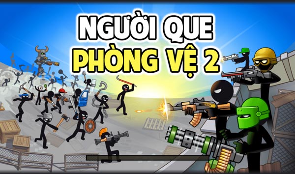 Chơi game Người que phòng vệ 2 - GameVui