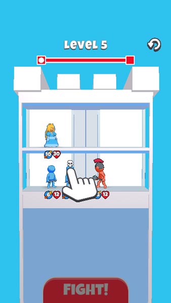 Kết hợp 2 quân lính cùng chỉ số