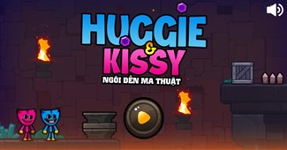 Huggie và Kissy ngôi đền ma thuật