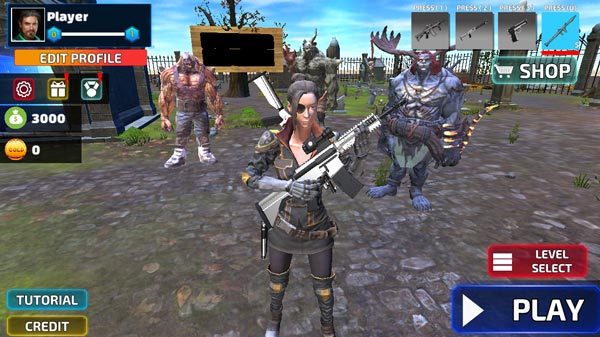 Chơi game Bắn súng diệt Zombie 2 - GameVui