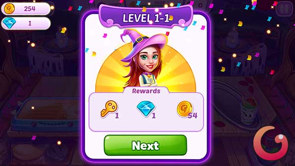 Hoàn thành cấp độ