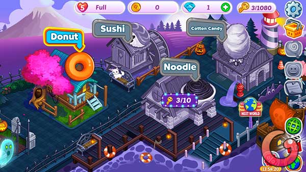 Có nhiều nhà hàng khác nhau