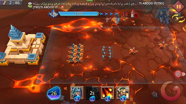 Bảo vệ lâu đài bên trái 