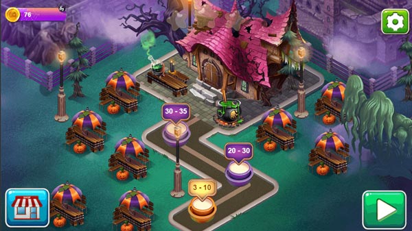 Có tổng cộng 35 level cấp độ để các bạn thử sức