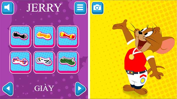 Chọn giày cho Jerry