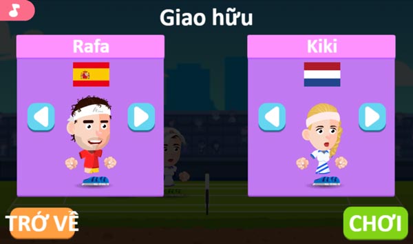 Đánh giao hữu 2 người