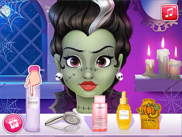 Tẩy trang cho cô dâu