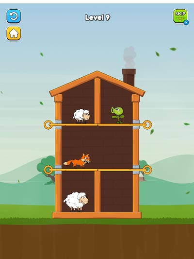 Cách chơi rút chốt, rút thanh chắn quen thuộc