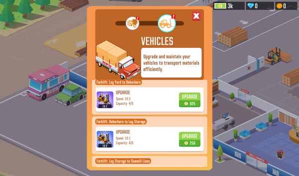 Nâng cấp các phương tiện