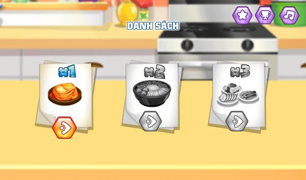 Danh sách thứ tự các món đồ ăn Hàn Quốc cần chuẩn bị