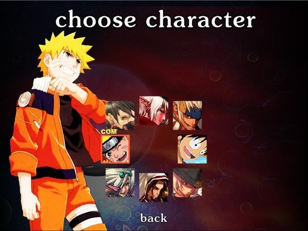 Có tổng cộng 8 nhân vật để người chơi lựa chọn