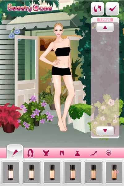 Tự do phối kết hợp các phụ kiện thời trang, quần, áo, váy...