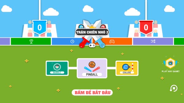 Chơi game Trận chiến nhỏ 2 - GameVui