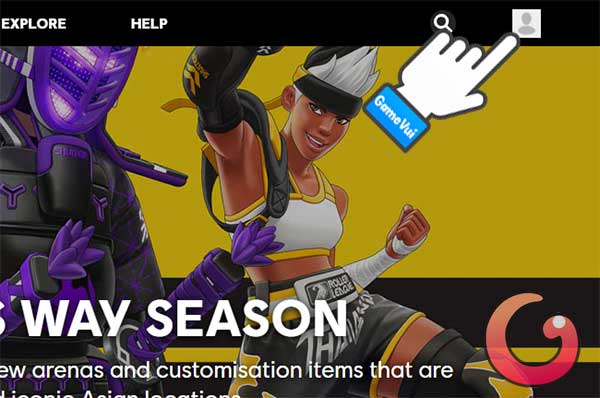 Nhấn vào biểu tượng ảnh đại diện