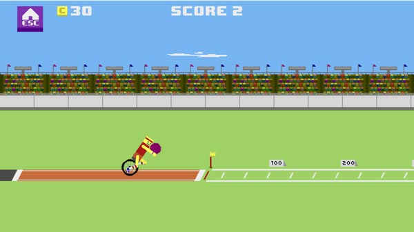 Việc ném bóng bình thường sẽ vô cùng đơn giản, nhưng với chiếc xe đạp 1 bánh dưới chân thì sao nhỉ?