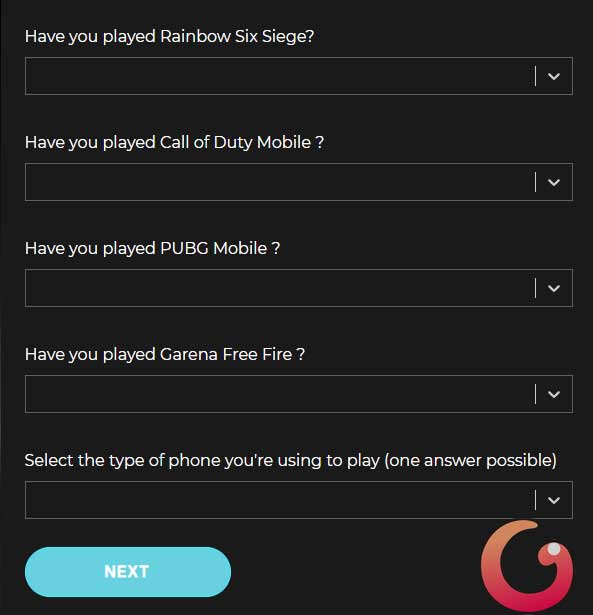 Trả lời câu hỏi khảo sát