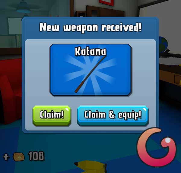 Nhận vũ khí miễn phí