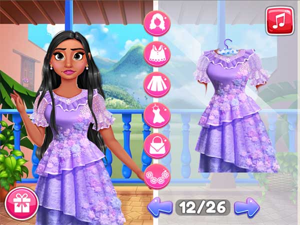 Chọn trang phục cho Isabell