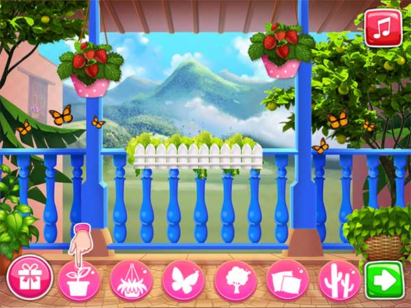 Trang trí hành lang cho Isabell