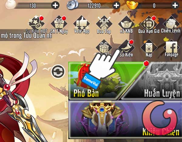 Chạm mục Sự kiện