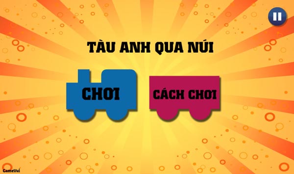 Chơi game Tàu anh qua núi - GameVui