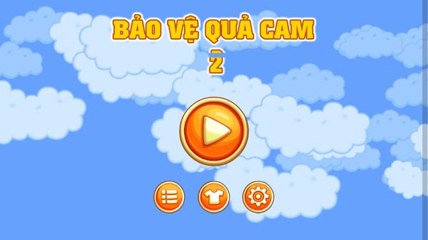 Chơi game Bảo vệ quả cam 2 - GameVui