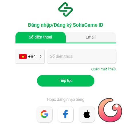 Đăng nhập tài khoản