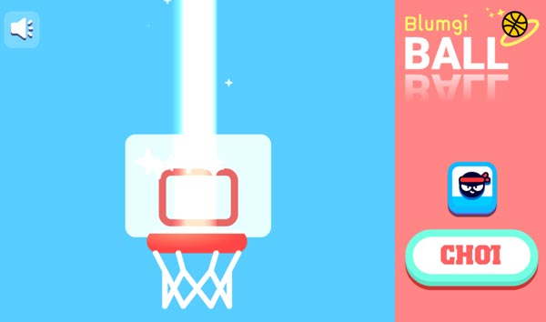 Chơi game Blumgi bóng rổ - GameVui