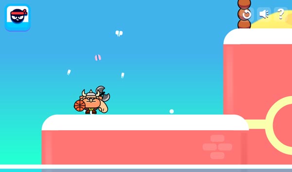 Bắt đầu trận đấu bằng pha ném bóng bình thường