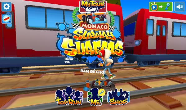 Chơi game Subway Surfers Monaco - GameVui