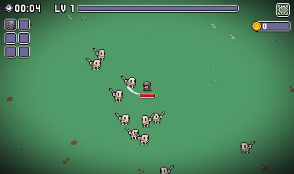 Di chuyển và nhân vật sẽ tự động tấn công