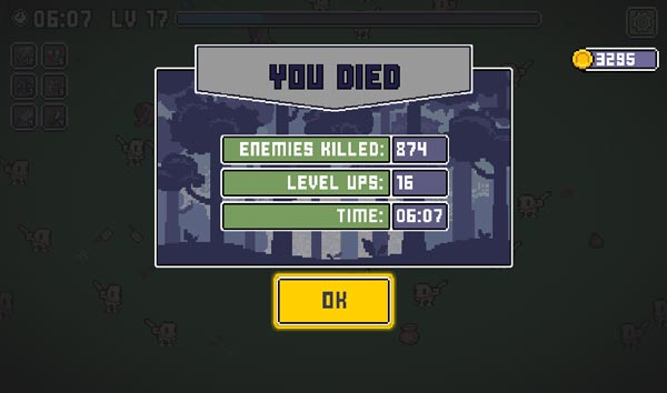 Cố gắng chiến đấu và sinh tồn lâu nhất có thể