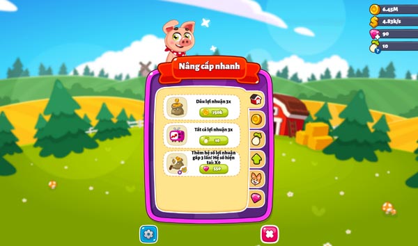 Nâng cấp để tăng hiệu suất của nông sản