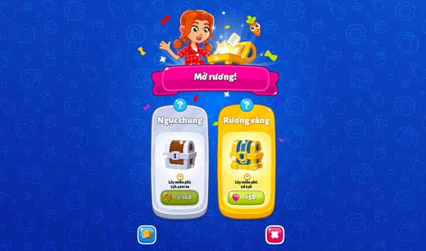 Mở rương, hòm may mắn