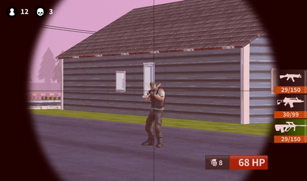 Sử dụng Sniper xạ thủ để bắn tỉa từ xa